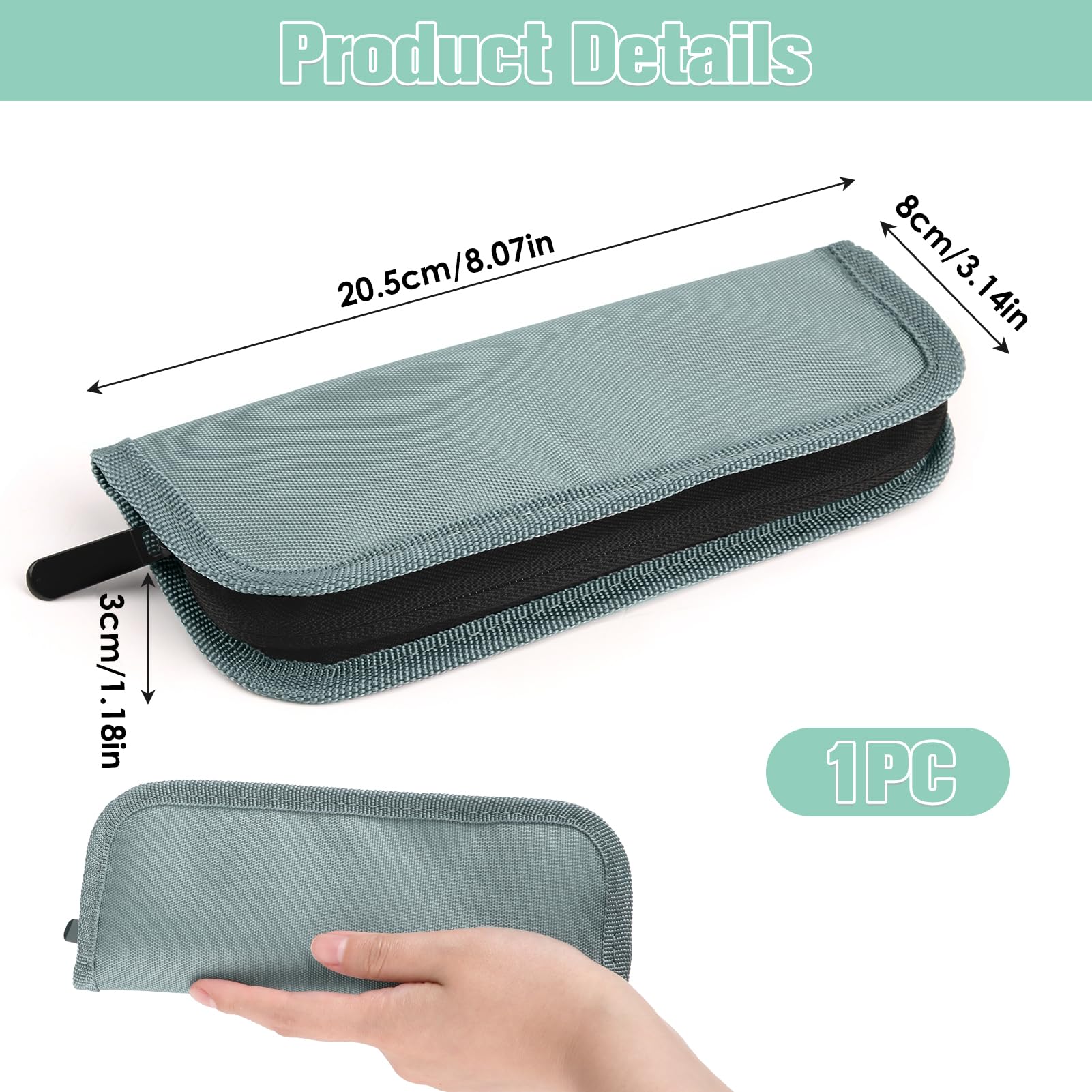 meukcez Insulin Cooler Travel Case, Epipen Insulin Pen Case - Image 2