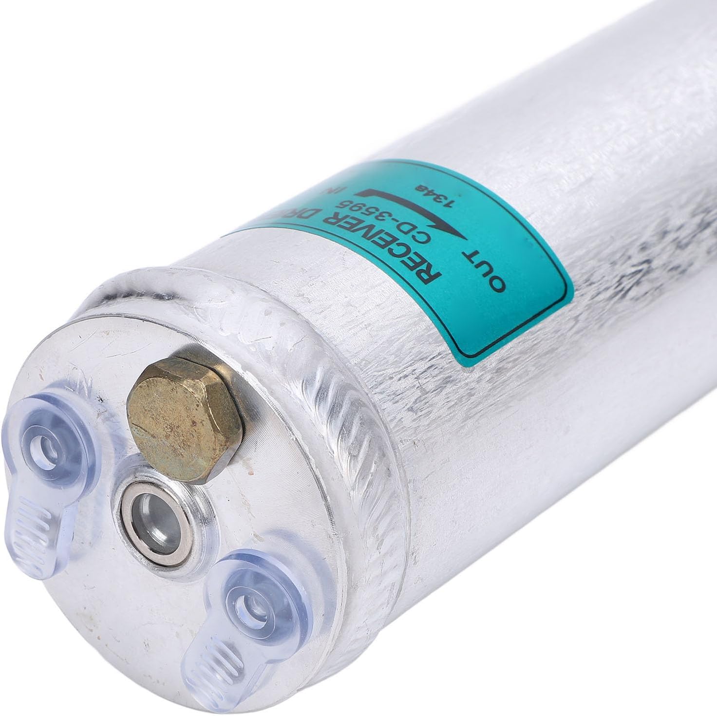 AC Receiver Drier Improve Cooling Efficiency Aluminum 74T13651 Air Conditioning Receiver Drier for Kobelco SK130UR SK135SR SK160LC