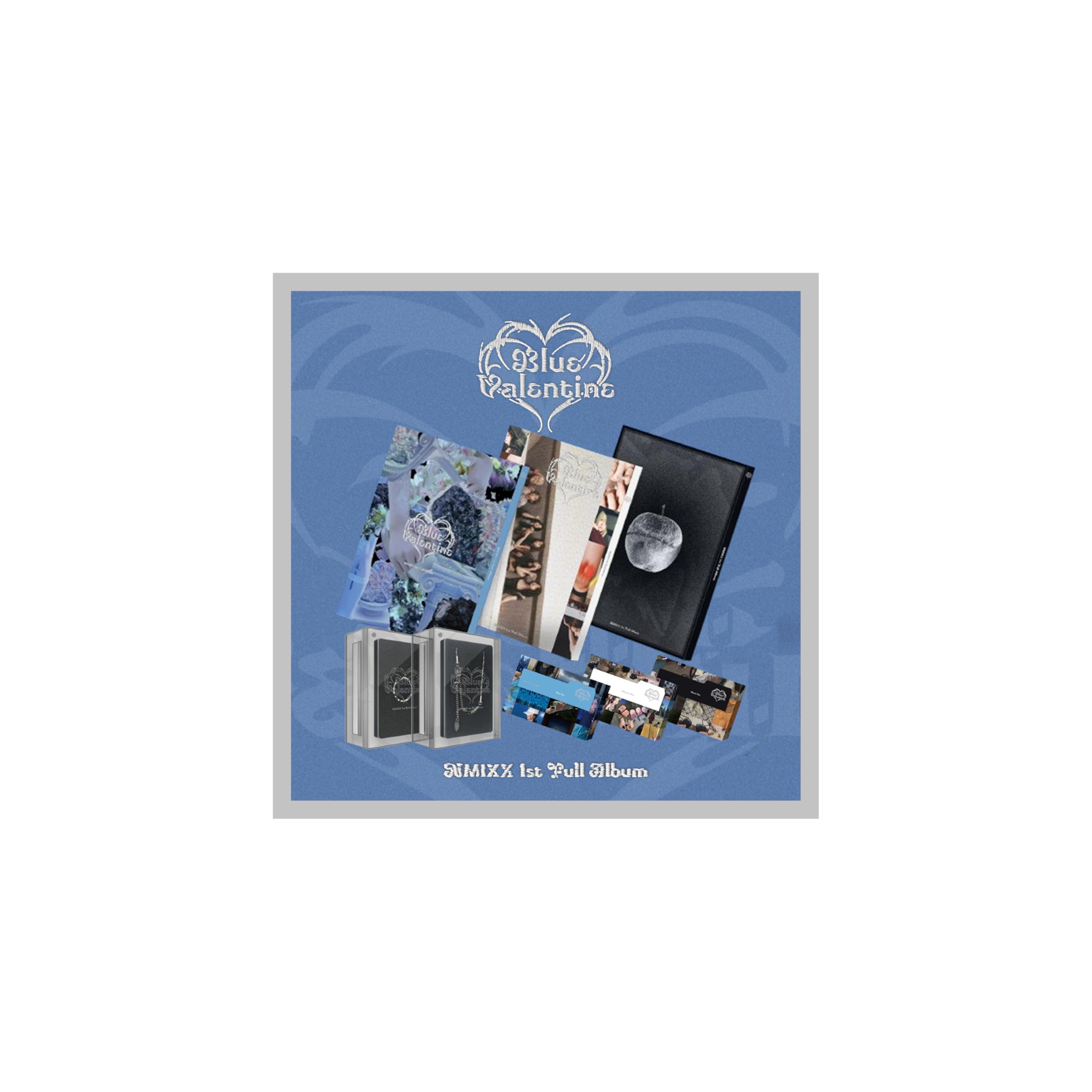 Amazon.co.jp: NMIXX エンミックス Blue Valentine 1st Full Album
