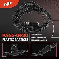 Vista 4 de A-Premium Sensor de velocidad de rueda ABS delantero compatible con modelos Ford y Lincoln - Expedition 2007-2009, Navigator 2007-2009, 5.4L