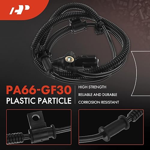 Miniatura 4 de A-Premium Sensor de velocidad de rueda ABS delantero compatible con modelos Ford y Lincoln - Expedition 2007-2009, Navigator 2007-2009, 5.4L, Sport