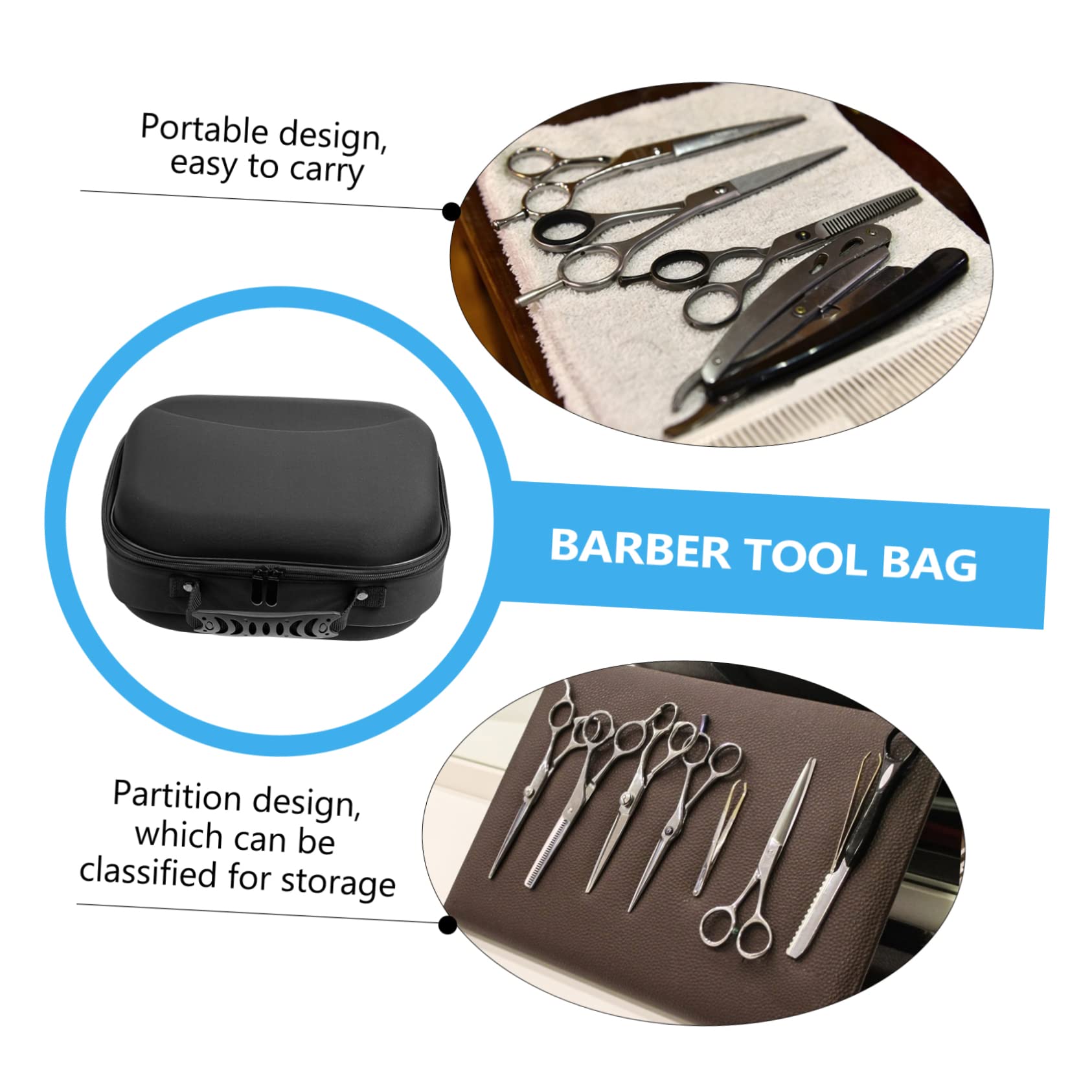 FOMIYES Borsa Porta Attrezzi per Parrucchieri - Set Asciugacapelli E Forbici Accessori per Organizer per Prodotti per Beauty Case
