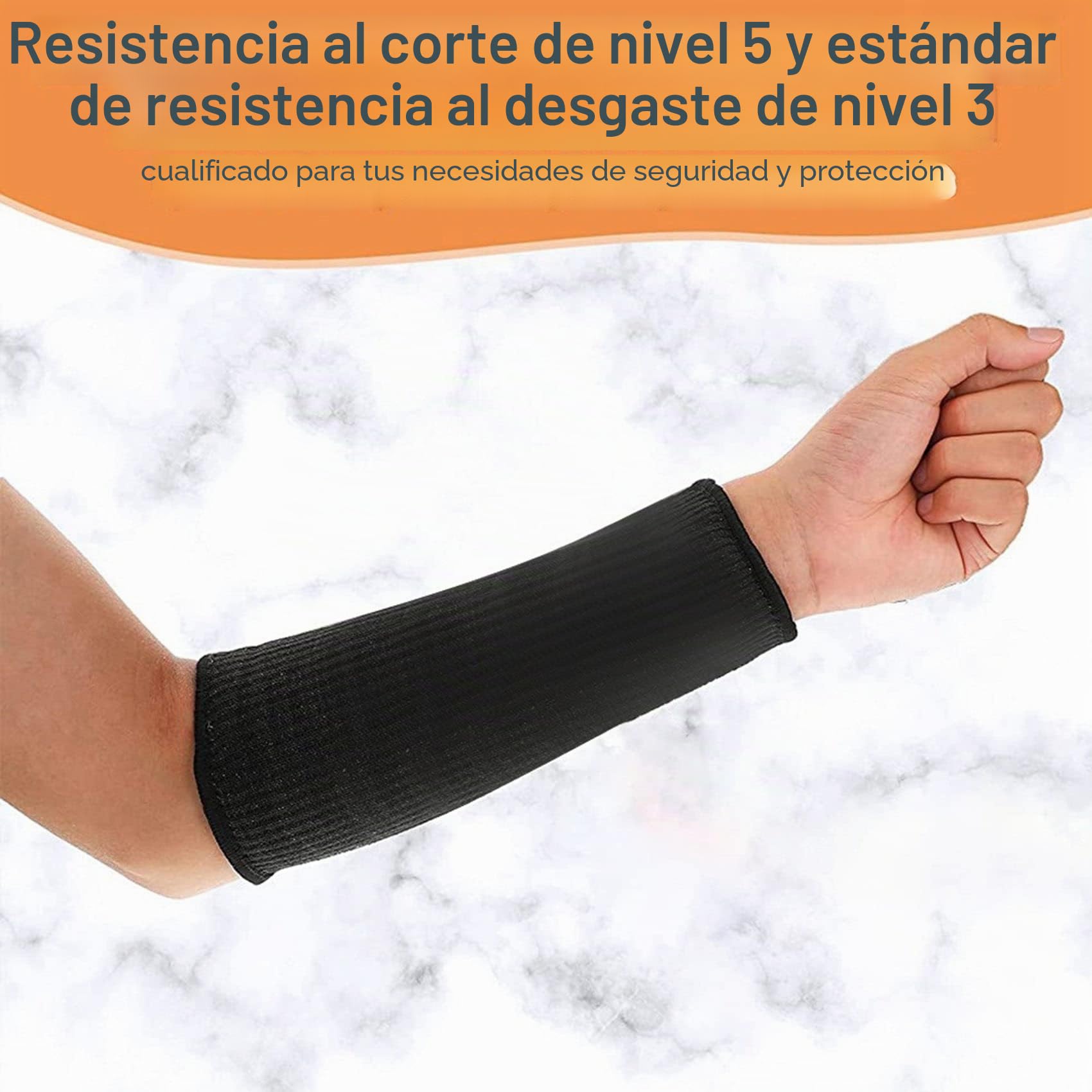 4 Pares Fundas Resistentes y Quemaduras Fundas Protectoras para Protectores de Antebrazo para Pieles Finas y Moretones