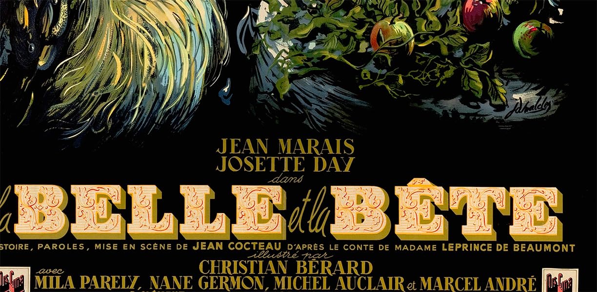 Amazon.com: PosterOffice Beauty and The Beast (1946 La Belle Et La 