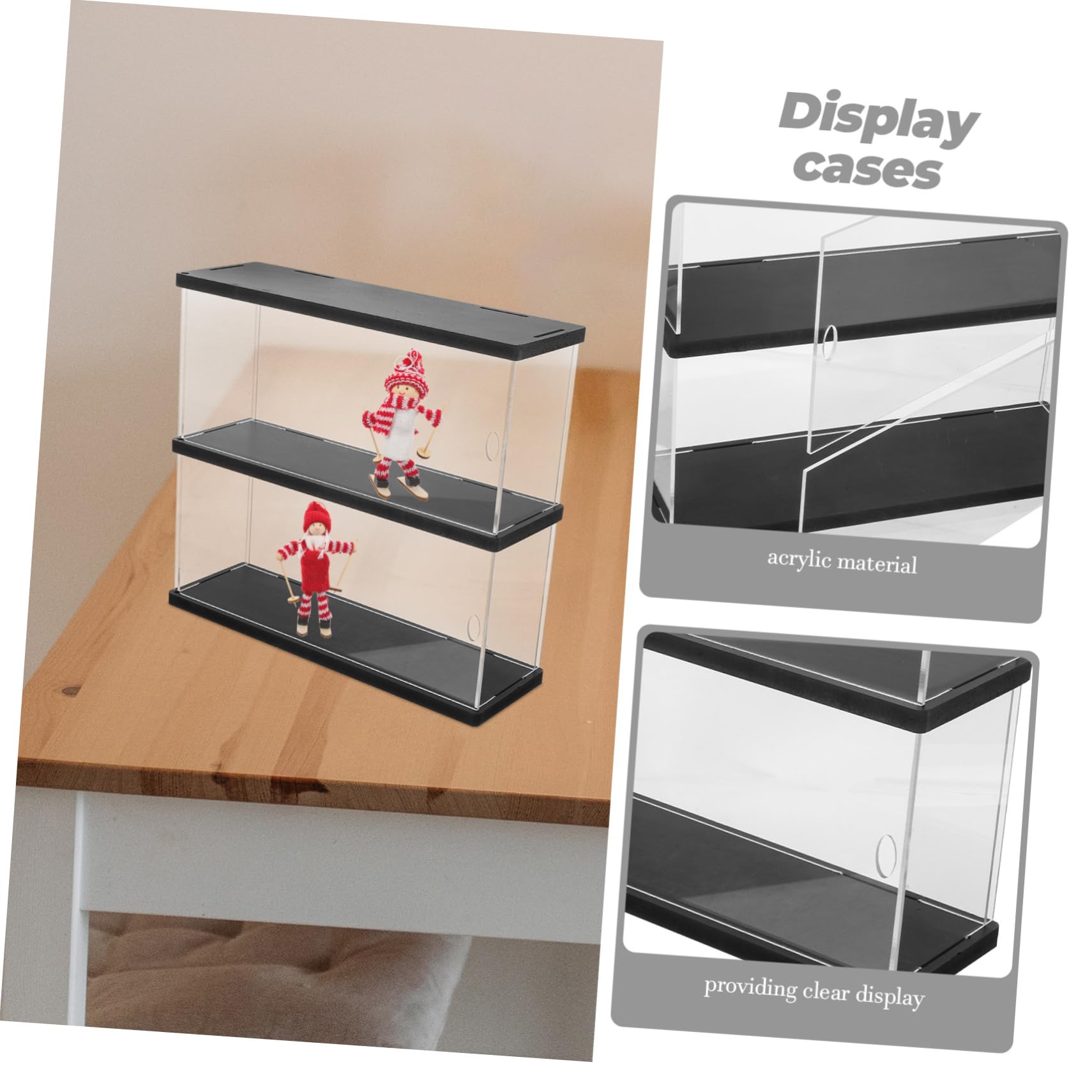 Cabilock Vitrine Murale En Acrylique Robuste Et Résistante Pour Mini