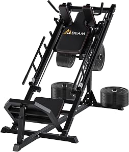 Mdeam Leg Press Hack Squat Machine