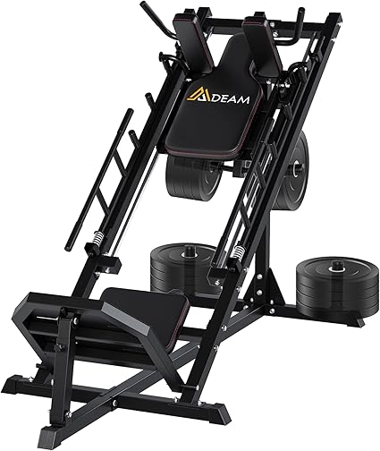 Mdeam Leg Press Hack Squat Machine,Leg Press Machine with Linear