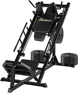 Mdeam 45-Degree Leg Press Hack Squat Machine