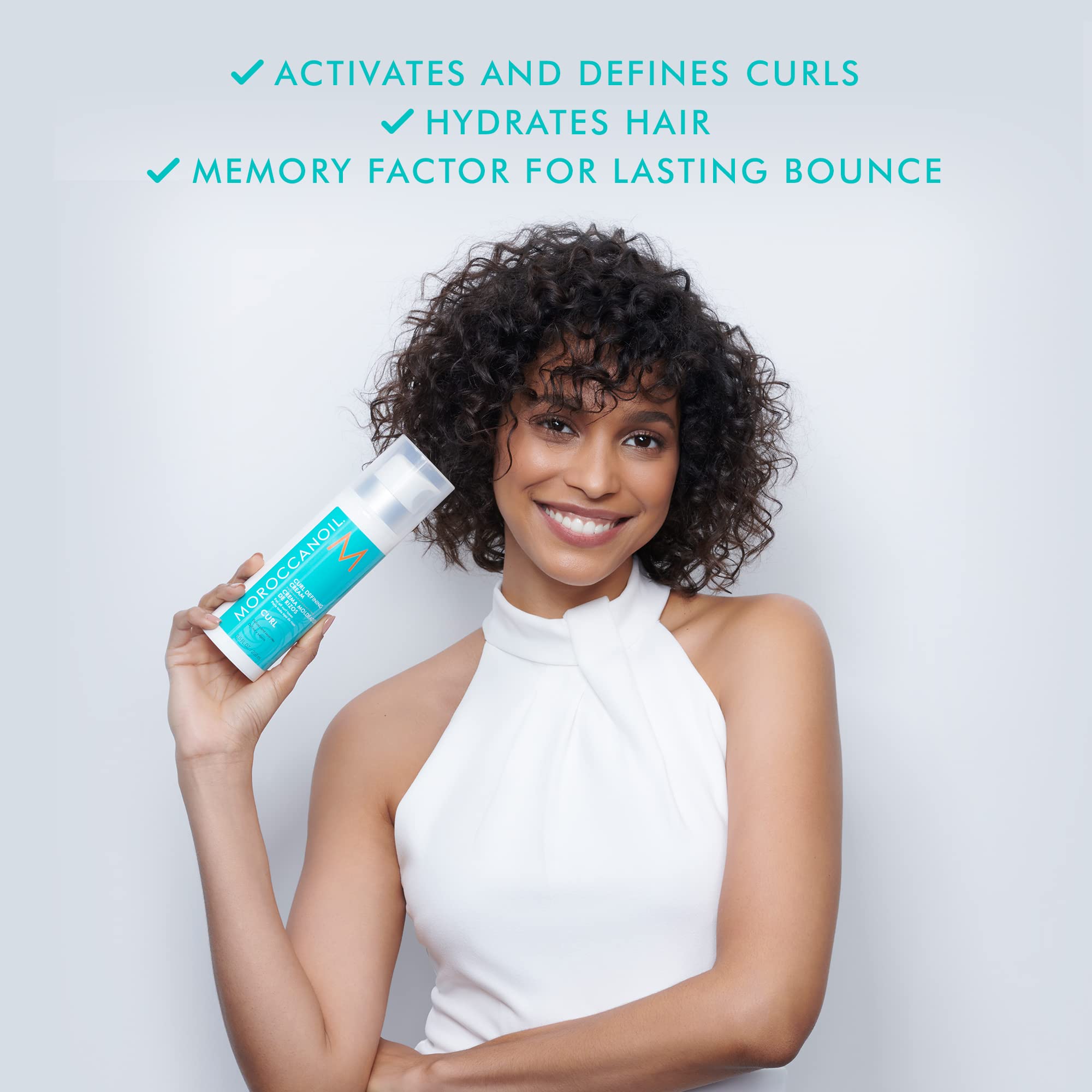 Moroccanoil Locken Definierende Crème, 250 ml (1er Pack) & Feuchtigkeitsspendende Styling Crème, 300ml