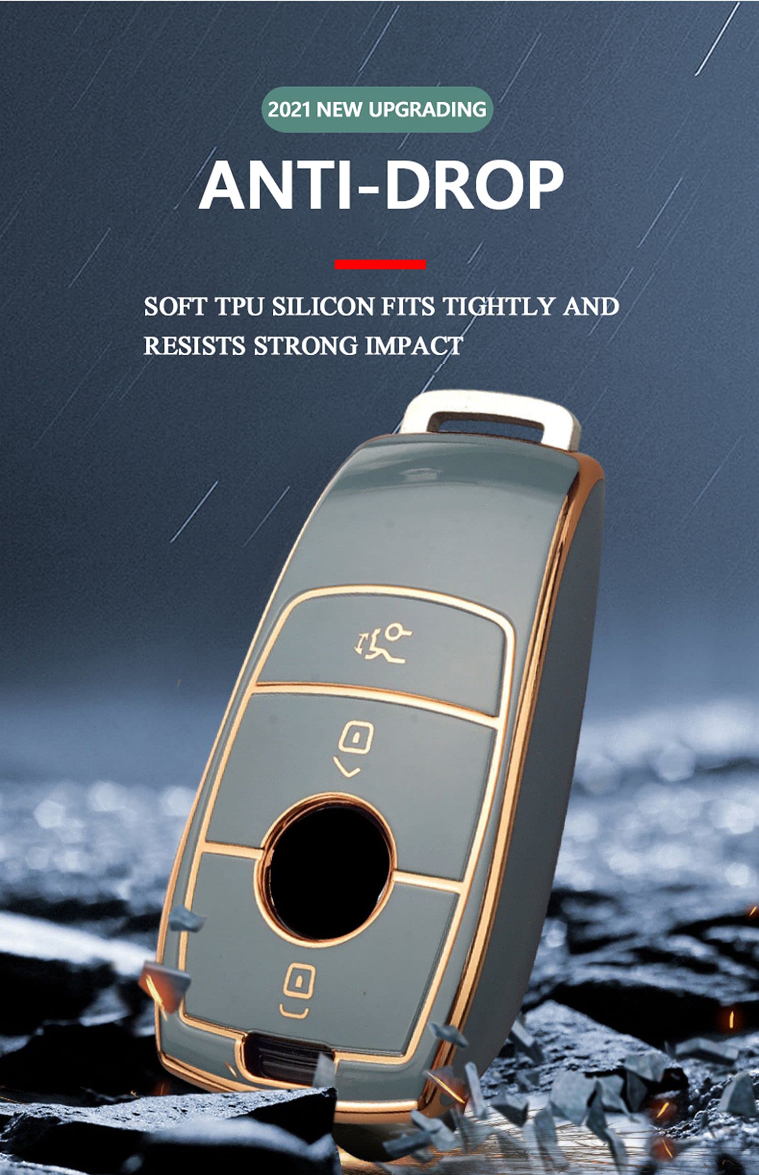 Housse De Protection Pour Clé De Voiture En Cuir Pour Ford Fiesta Focus 2 Ecosport Kuga Escape