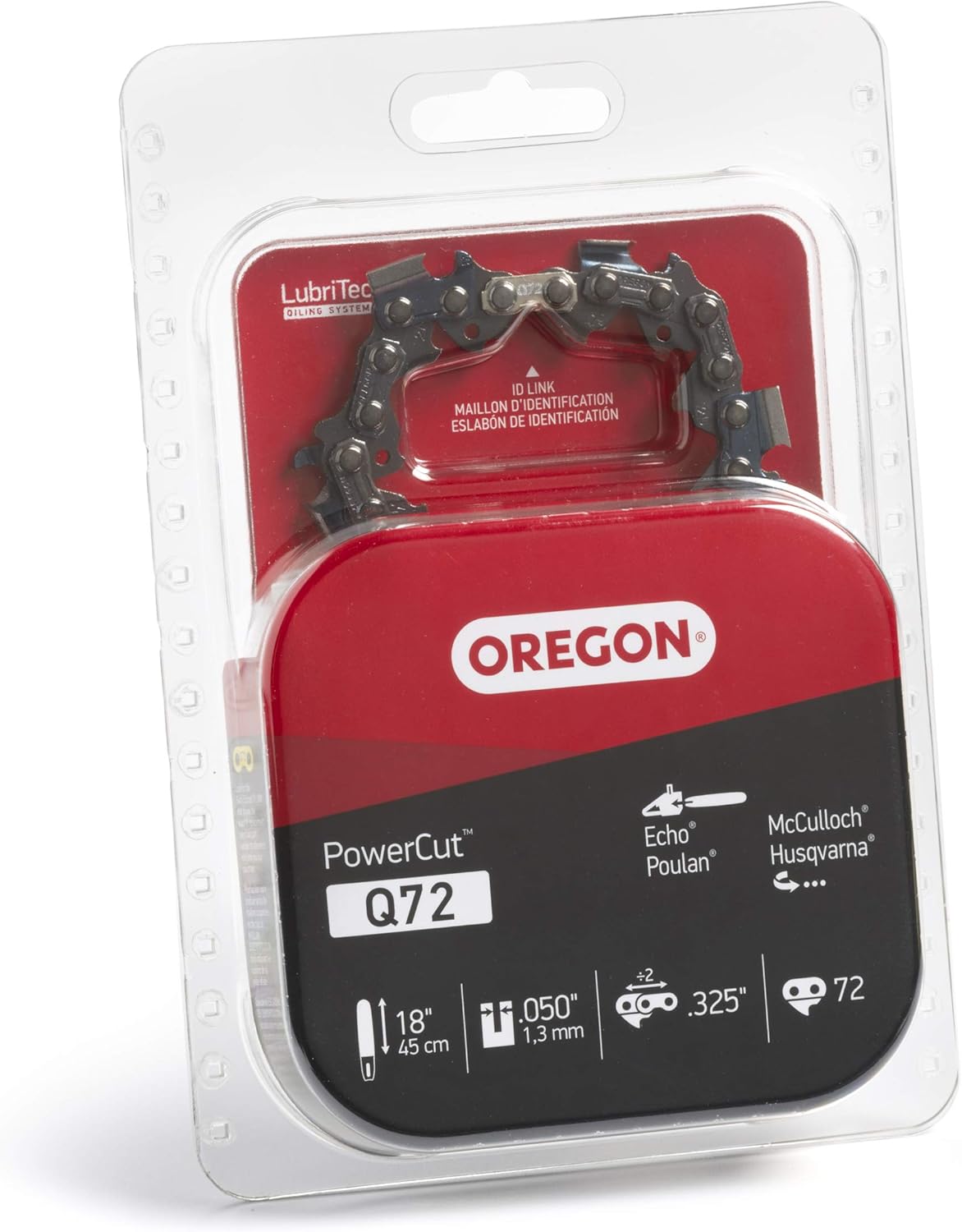 Oregon X-Grind Chainsaw Chain - 0.325in. x 0.050in. fits 18in. Bar, Model Number Q72/20LPX072G