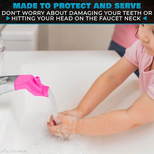 Miniatura 7 de Extensor de fregadero para niños pequeños, extensor de grifo de fregadero para niños pequeños, extensor de grifo de baño para niños, extensor de