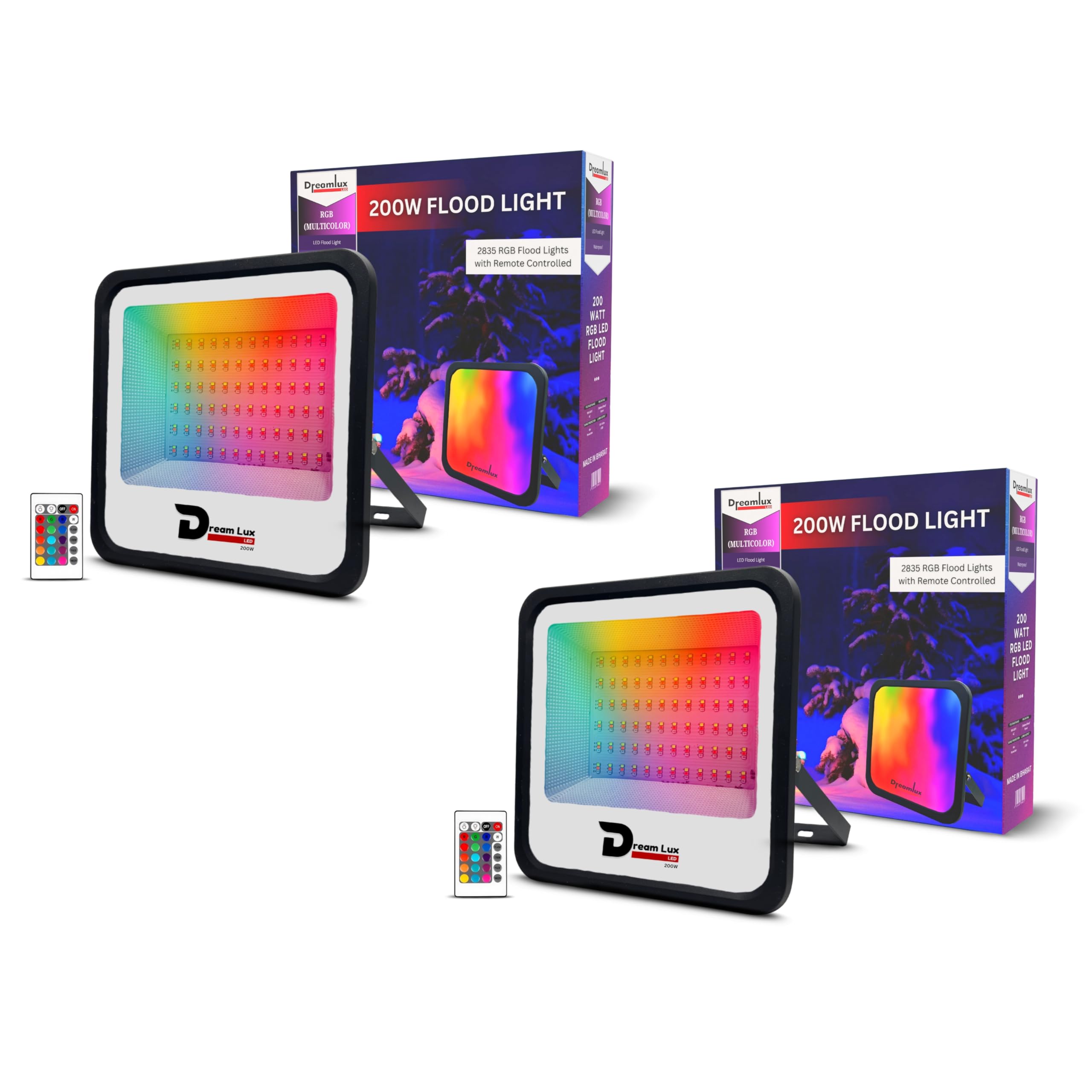 Dreamlux RGB Flood Light - Waterproof & Energy Efficient -11