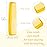 Leinuosen 12 Pieces Hair Combs Set Pocket Plastic Fine Tooth Dressing Comb for Women and Men, Peines Para Cabello(Yellow)