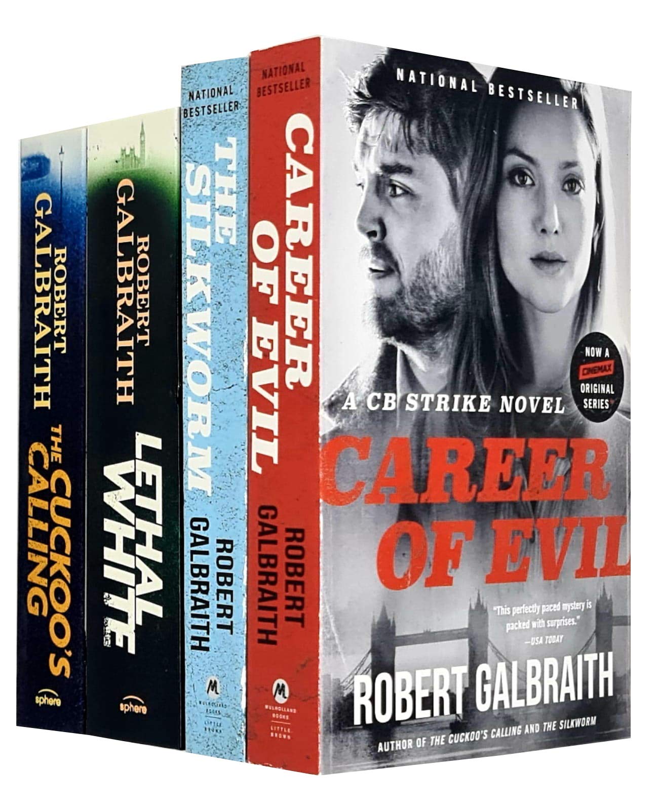 Buy Cormoran Strike Series 4 Books Collection Set By Robert Galbraith