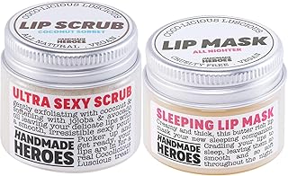 Paquete de exfoliante de labios y máscara de ...