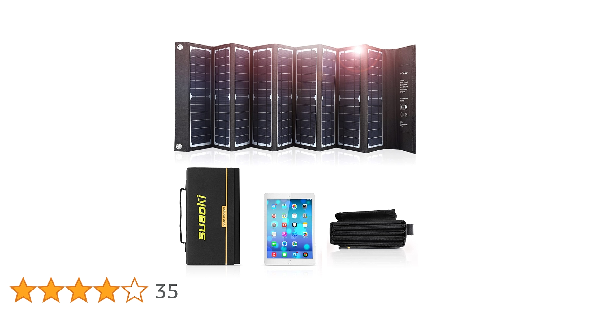 【新品未使用】suaokiソーラーパネル60w Amazon.co.jp: suaoki ソーラーパネル 60W ソーラーチャージャー
