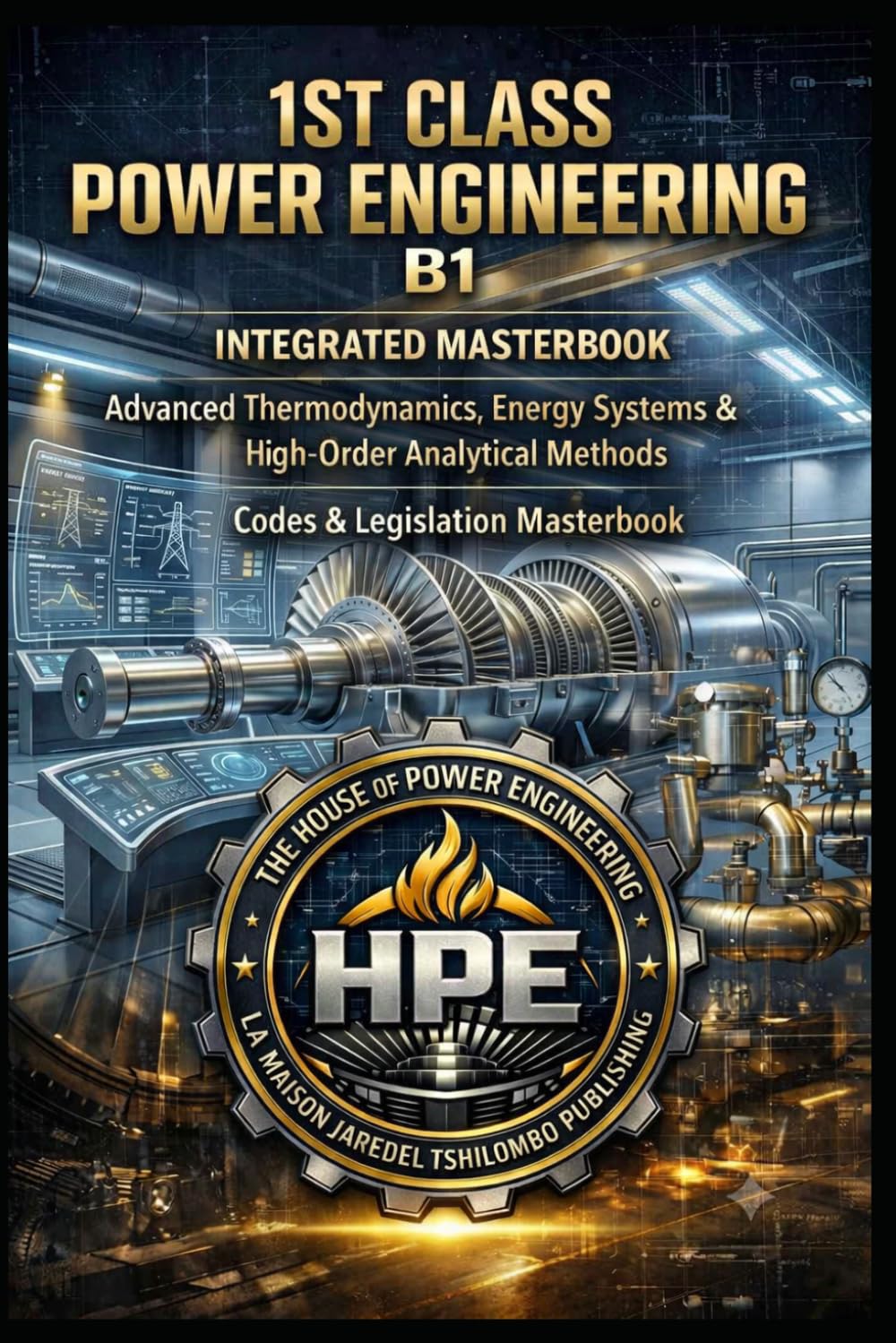 1ST CLASS POWER ENGINEERING B1 — INTEGRATED MASTERBOOK — Advanced Thermodynamics, Energy Systems & High Order Analytical Methods: Codes & Legislation Masterbook — Exam Ready — HPE Supreme Level