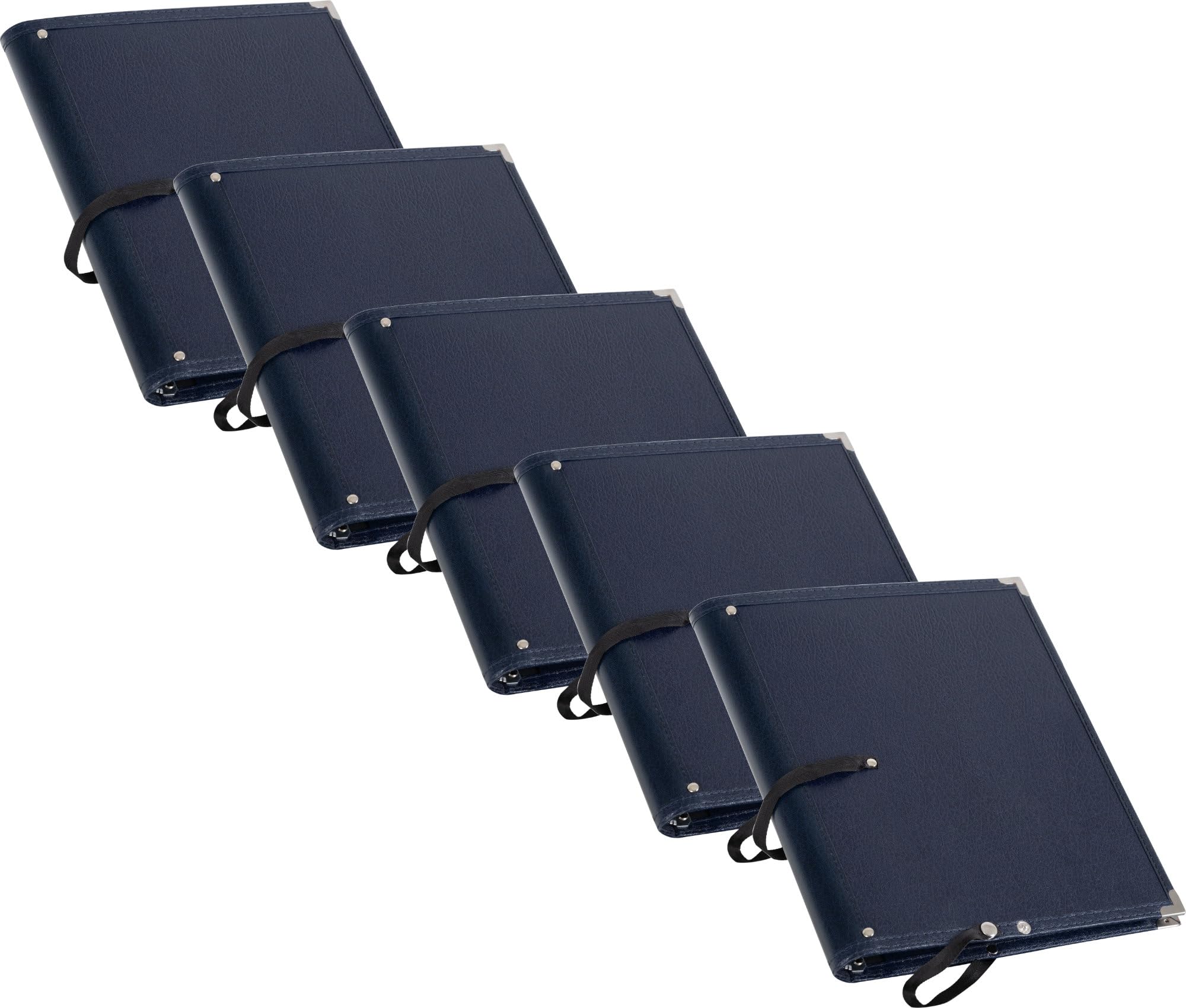 Classic Cantabile Pochette à Partitions Deluxe Bleue Lot de 5, 335 x 280 mm