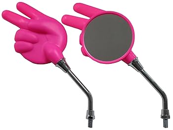 けんちっち Amazon | KJT じゃんけんミラー ちょき ピンク 左右セット 8mm