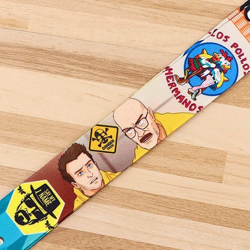Miniatura 3 de Breaking Bad Walter White Say My Name TV Show 17.7" Collar Lanyard Holder ID Badge Mobile Phone Pin Strap by Pinstant, Verde