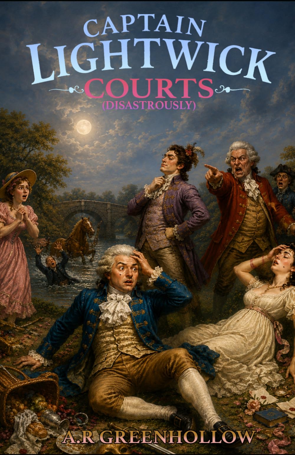 Captain Lightwick Courts (disastrously) (The Captain Lightwick Chronicals)