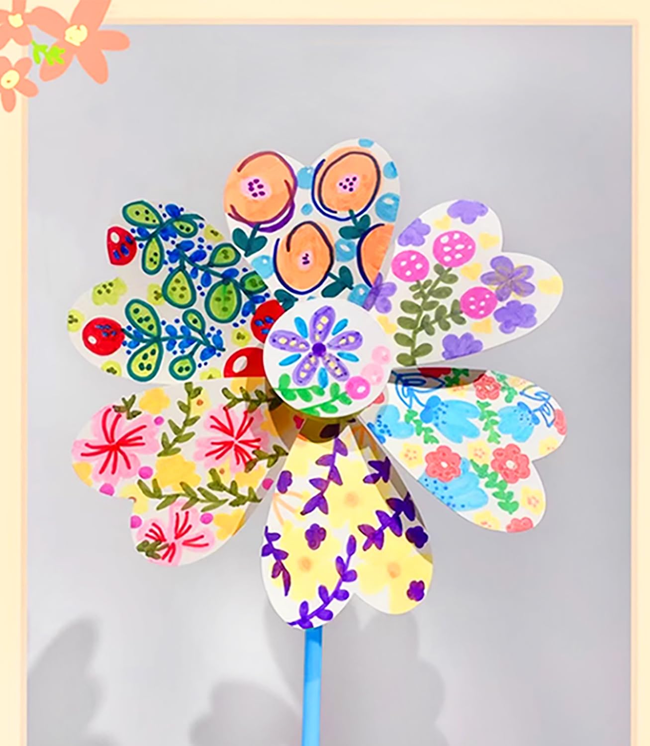 50 palitos de papel para piruletas, dulces para Navidad, fiesta de cumpleaños, decoración de pasteles, cupcakes, caramelos, galletas, postres, chocolate (azul, 3,5 x 150 mm)