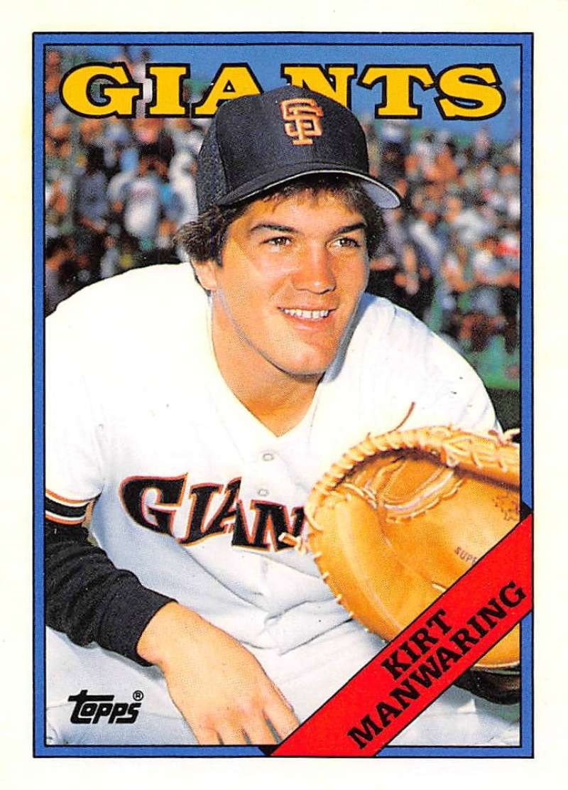 Amazon.com: 1988 Topps Traded #64T Kirt Manwaring NM-MT RC Rookie