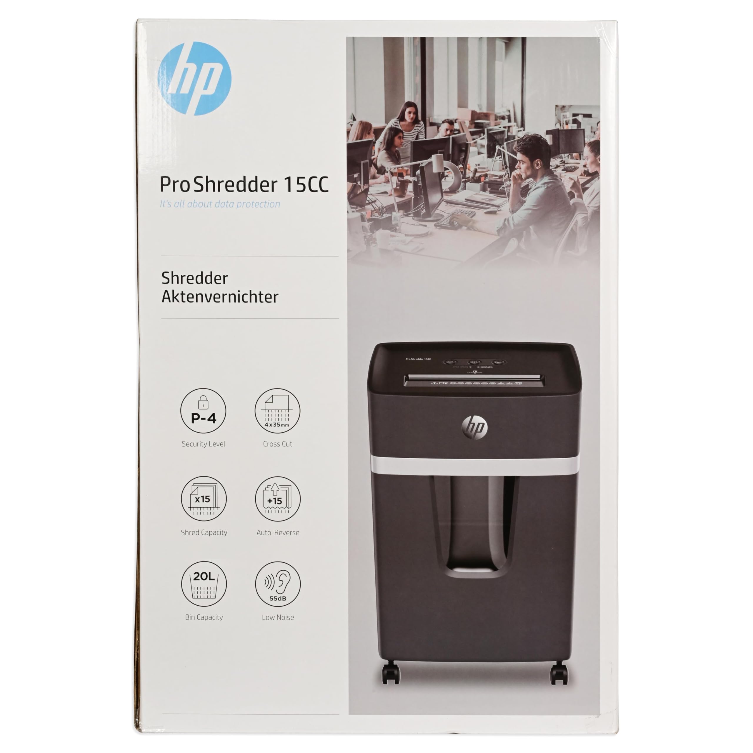 HP Distruggidocumenti Pro Shredder 15CC