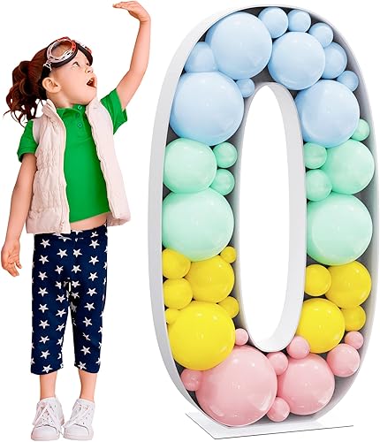 Asee'm Letras de mosaico de 4 pies, marco de letras grandes de marquesina iluminadas y tablero de espuma precortado, decoración para fiestas, baby