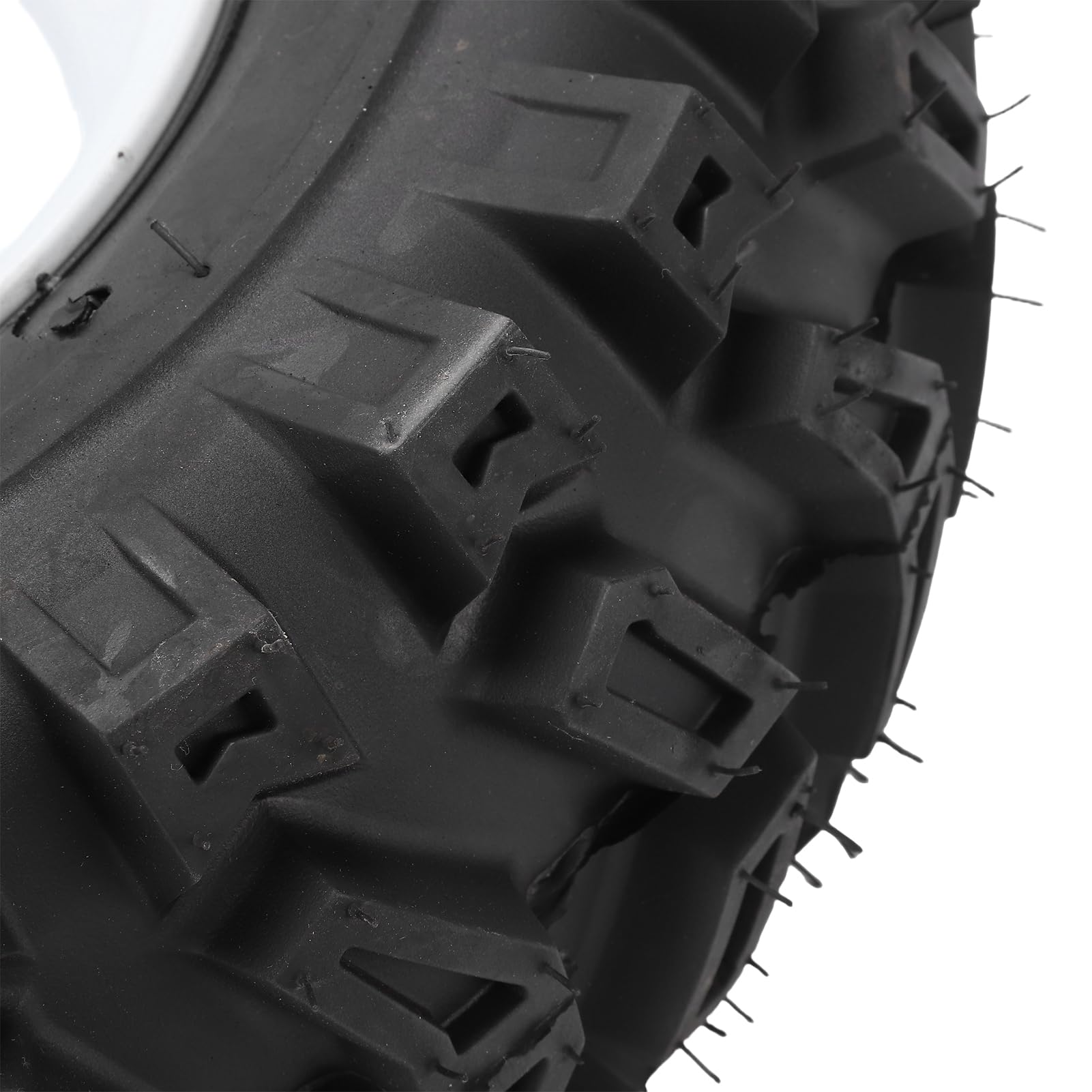 Tbest Neumáticos 16 X 6.50-8, Neumáticos 16x6.50-8 en Llanta con Buje Rueda de Estabilidad Todo Terreno Resistente para ATV UTV Go Kart Vehículo Agrícola Cortacésped