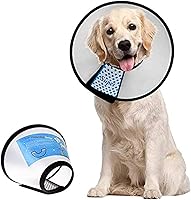 Vista 16 de Supet - Collar de recuperación para mascotas, collar isabelino de plástico para usar después de la cirugía, es práctico, ajustable y cómodo