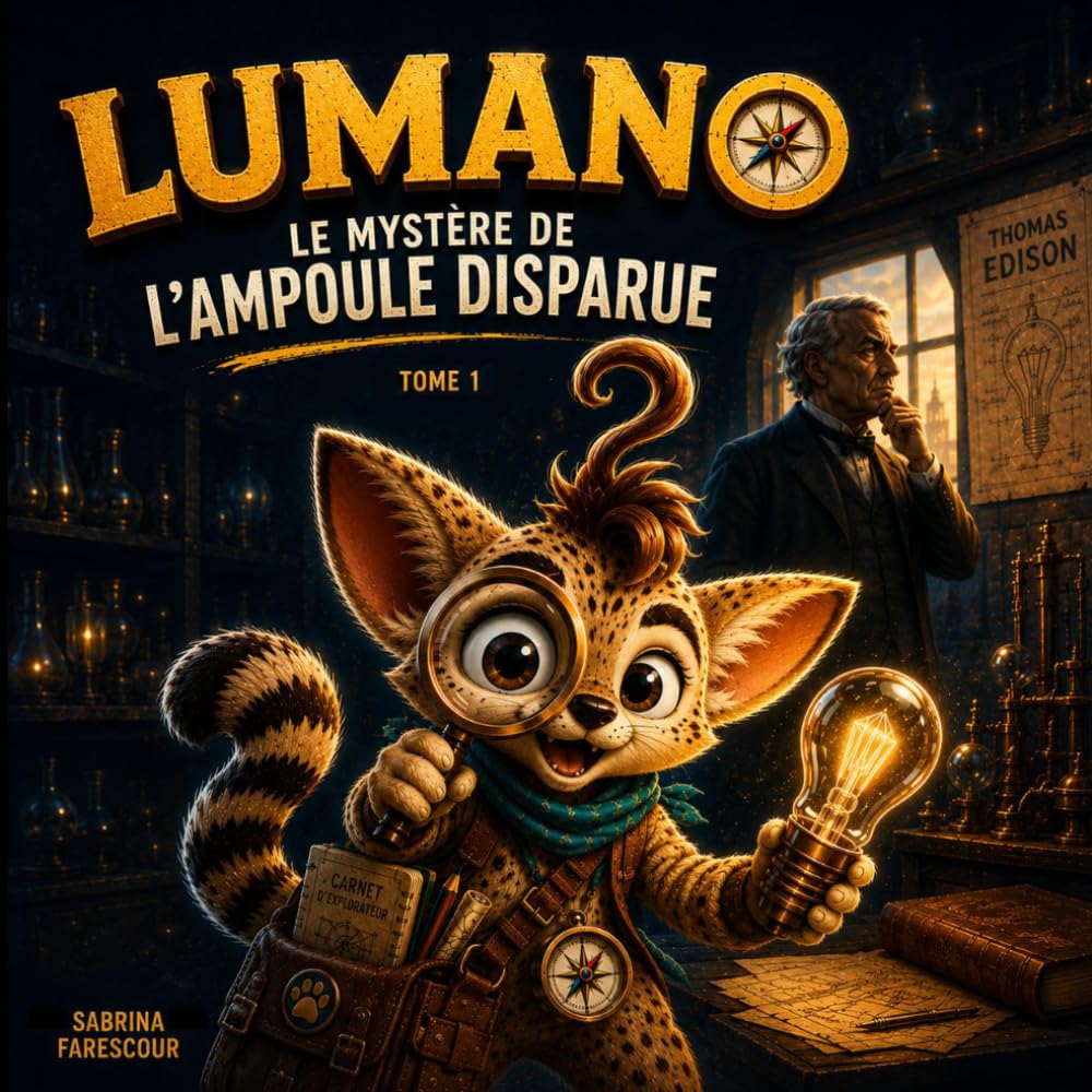 Lumano — Le Mystère de l'Ampoule Disparue: L'explorateur du temps — Tome 1