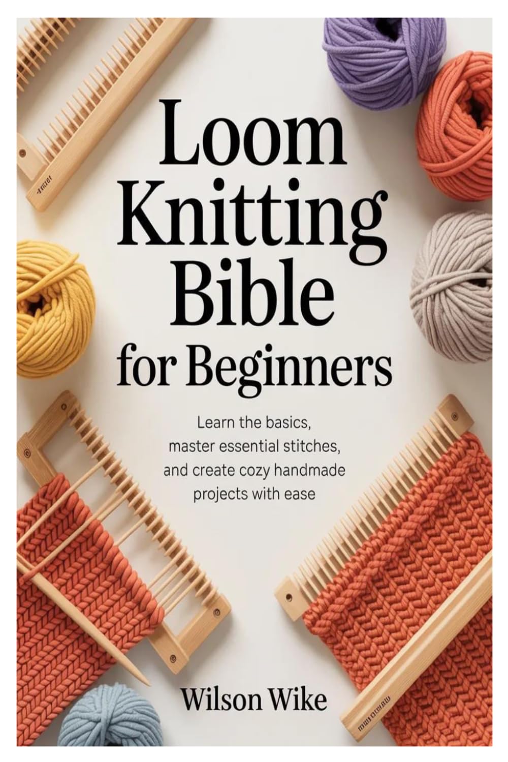 Loom Knitting Bible for Beginners: Learn the Basics, Master Essential Stitches, and Create Cozy Handmade Projects with Ease