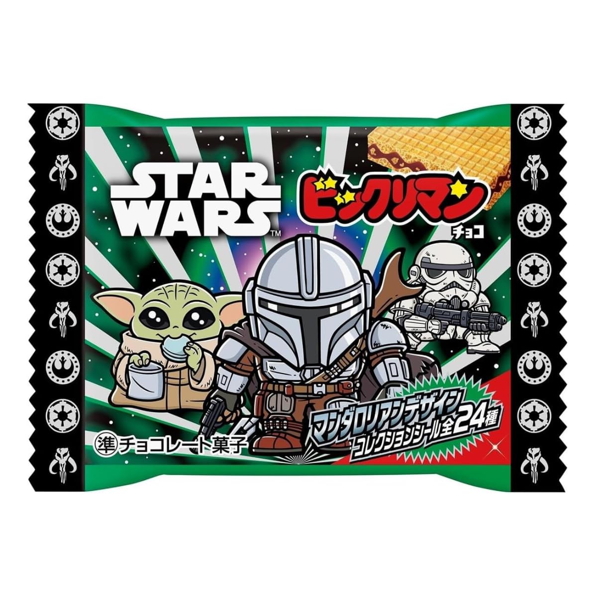 スターウォーズ ビックリマンチョコ 30個入　マンダロリアン２個セット Amazon.co.jp: スター ウォーズ STAR WARS ビックリマンチョコ