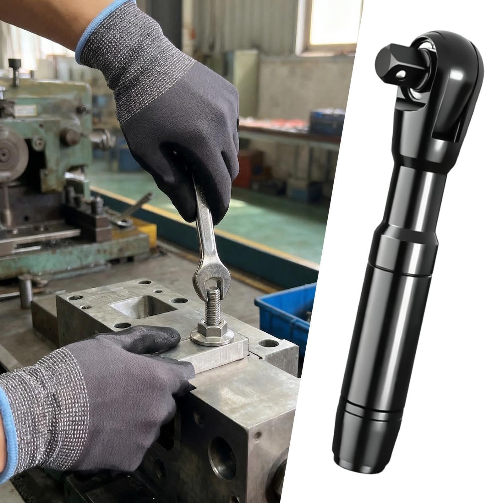 Llave de carraca | Herramienta mecánica automotriz reversible de 0.5