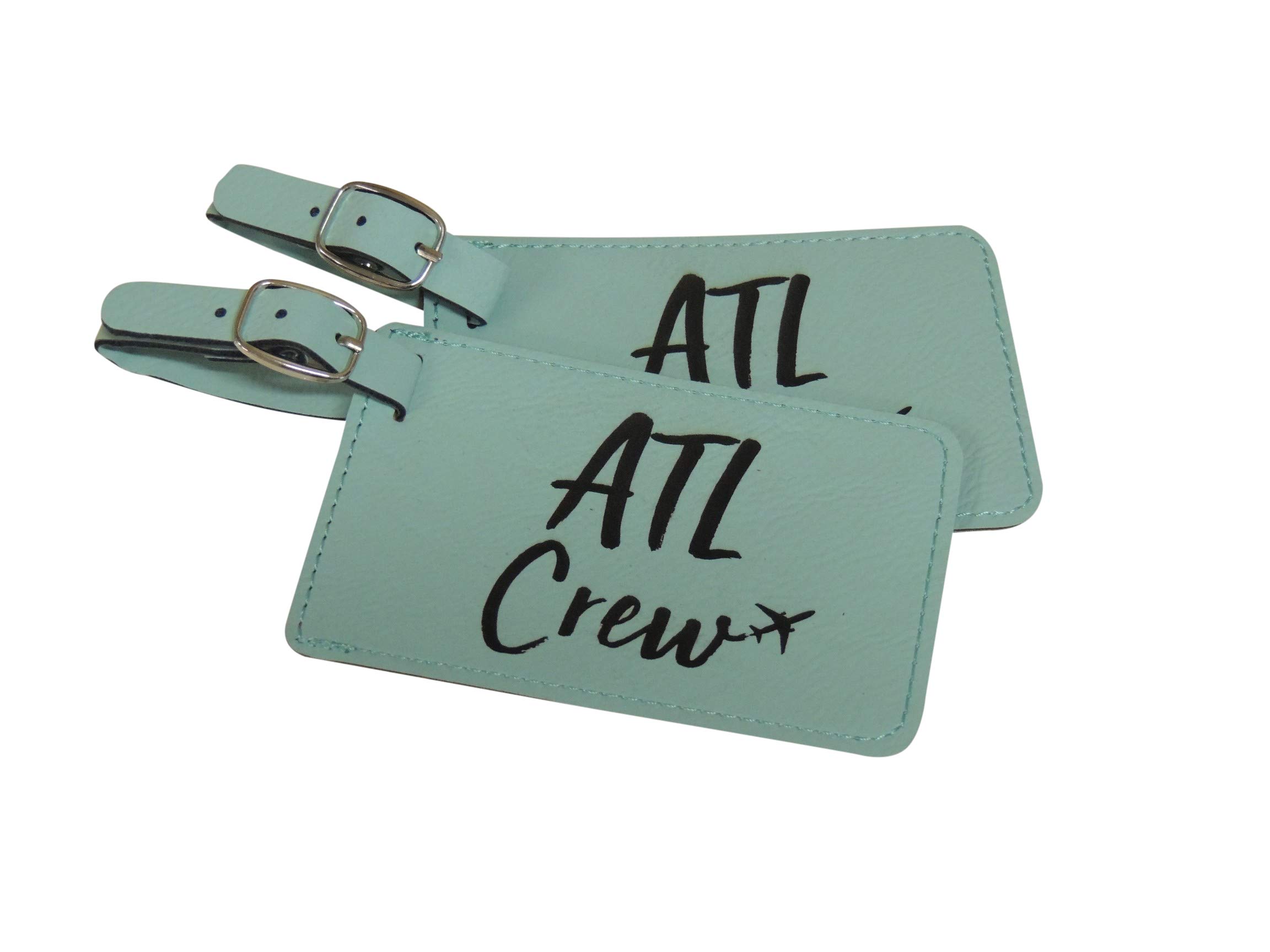 Atlanta Crew Base Bag Tag, Crew Base Atlanta, Set of Two, ATL Crew