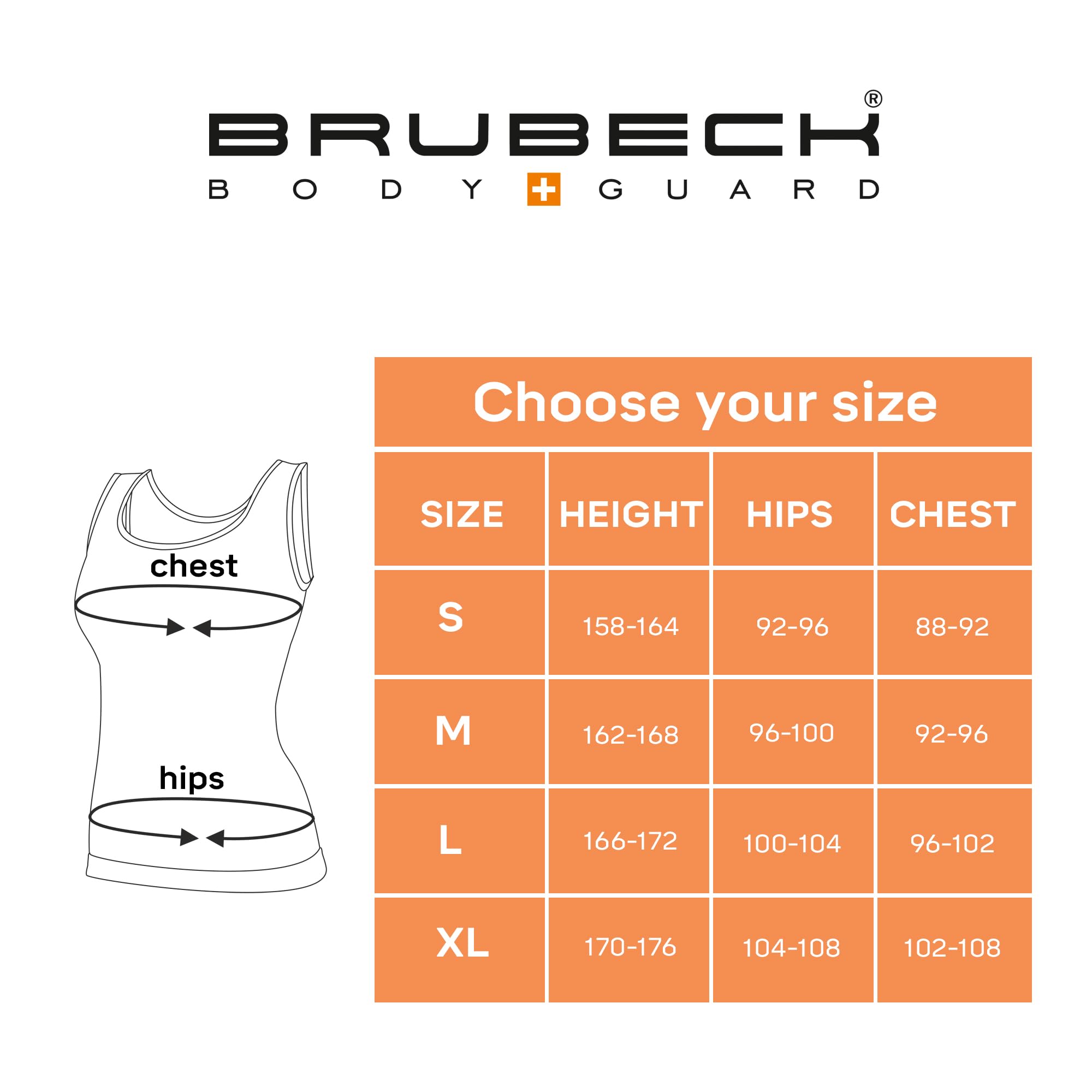 BRUBECK Damski tank top | bez rękawów | oddychający | sportowy | podkoszulek funkcyjny | górna część | 41% wełna z merynosów | TA10170