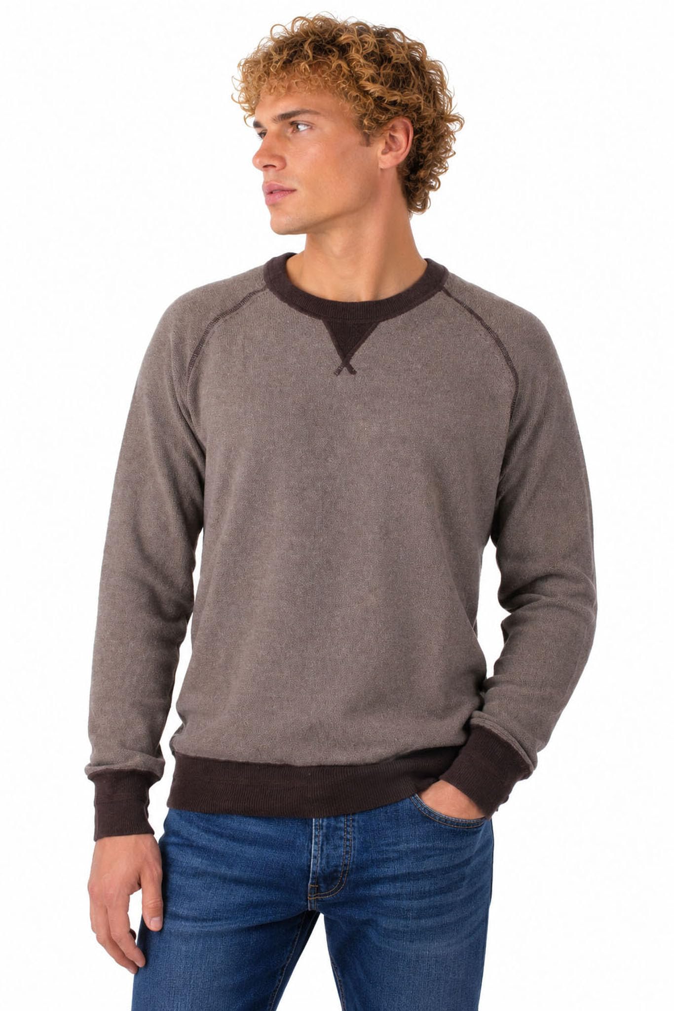 Timberland Maglione Girocollo Knox River da Uomo in Lana Merino