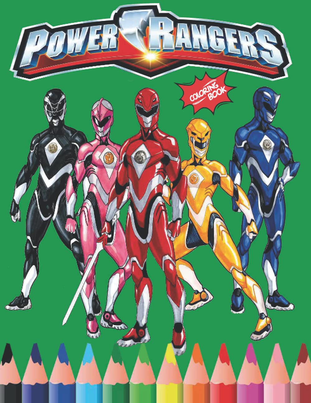 Color Book Power Rangers Buy Power Rangers Coloring Book: An Amazing Great Coloring Book for ...