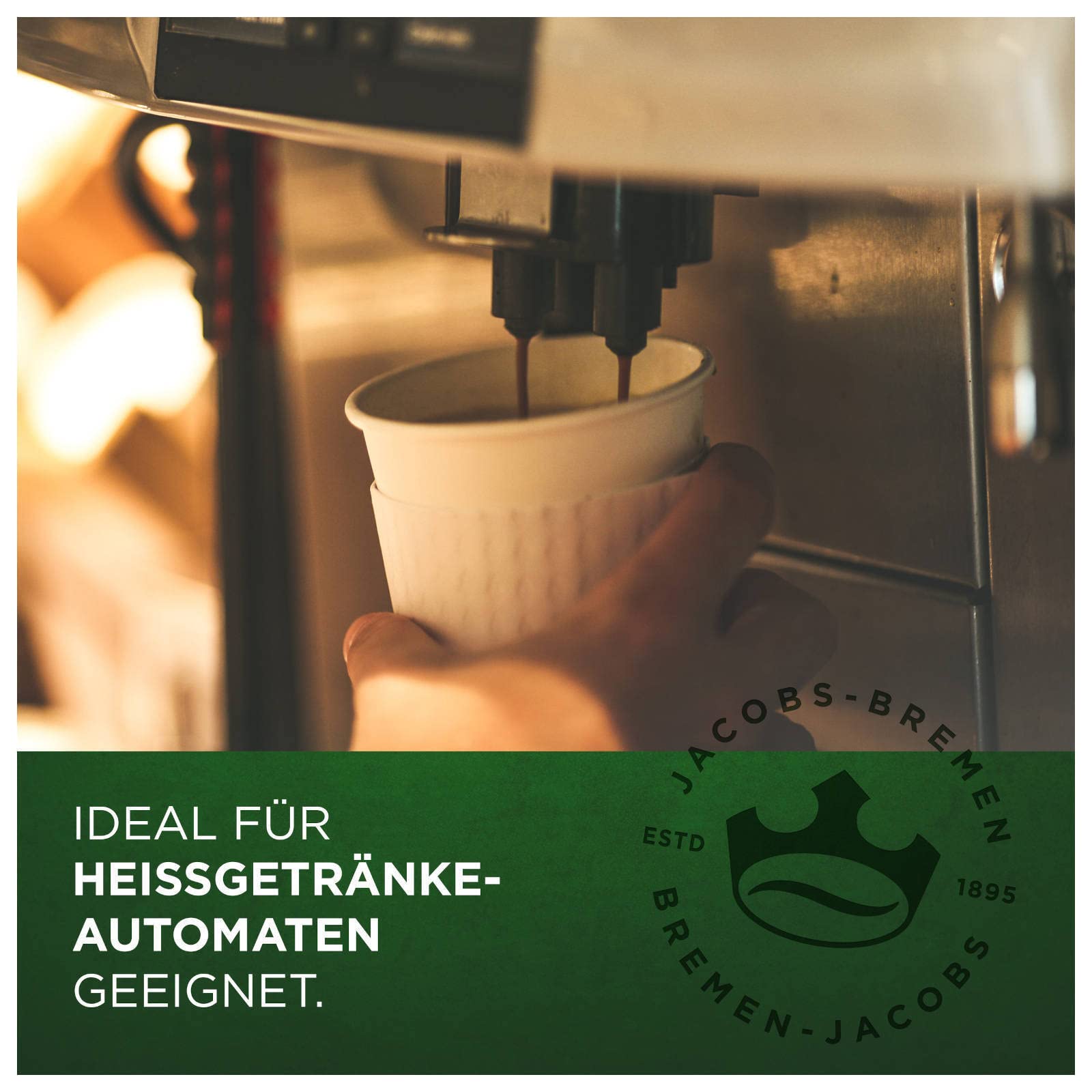 Jacobs Kaffeeplus löslicher, laktosefreier Kaffeeweisser 10 x 1 kg, 10 kg