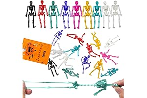 JOICEE Halloween Stretchy Skeleton Toys for Adult Trinkets