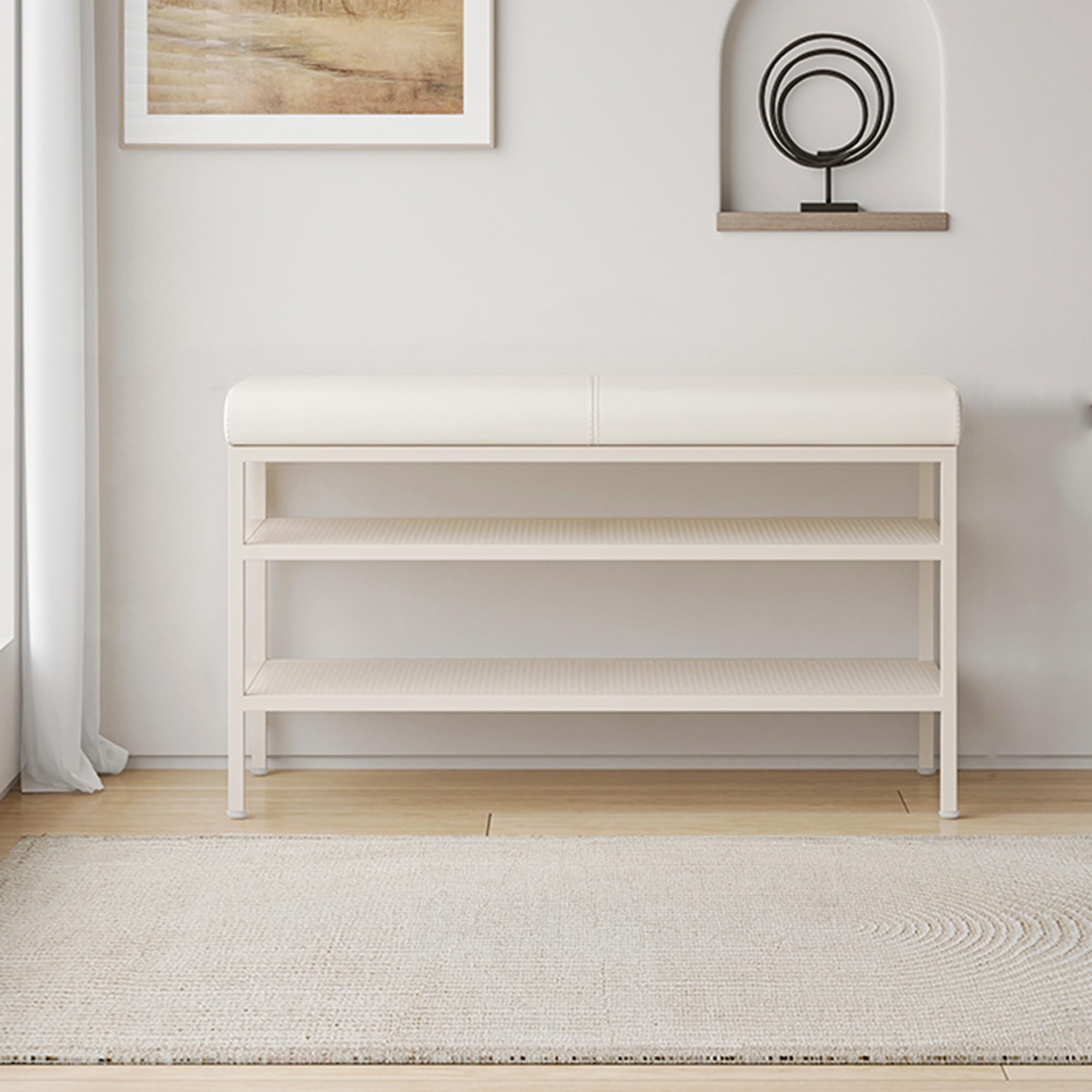 Banc de Rangement à Chaussures pour En finir avec le Désordre d'Entrée