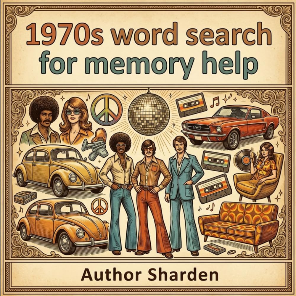 1970s word search for memory help