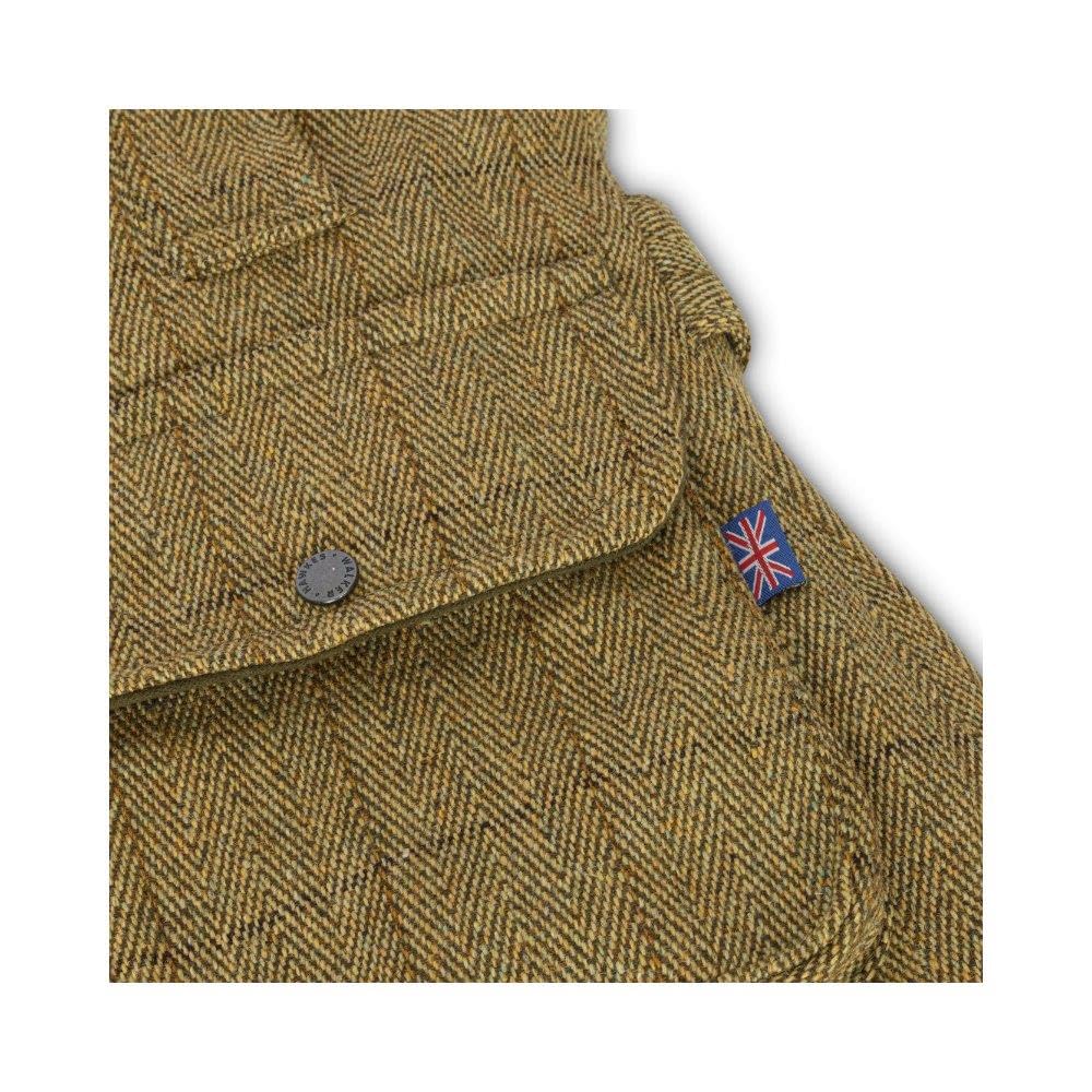 Walker & Hawkes - Veste Derby pour femme - tweed - pour la chasse/campagne - sauge foncé