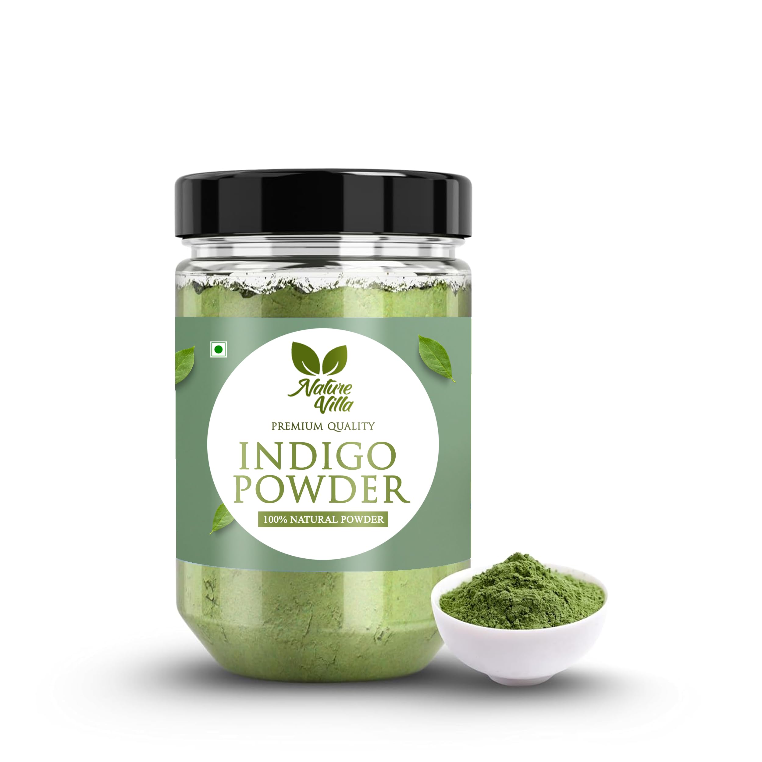 NATURE VILLA Indigo Powder for Hair | 100% Natural Hair Color | Herbal Black Dye | Chemical-Free – Pure Plant-Based Powder for Men & Women (Black, 1kg)-image-32