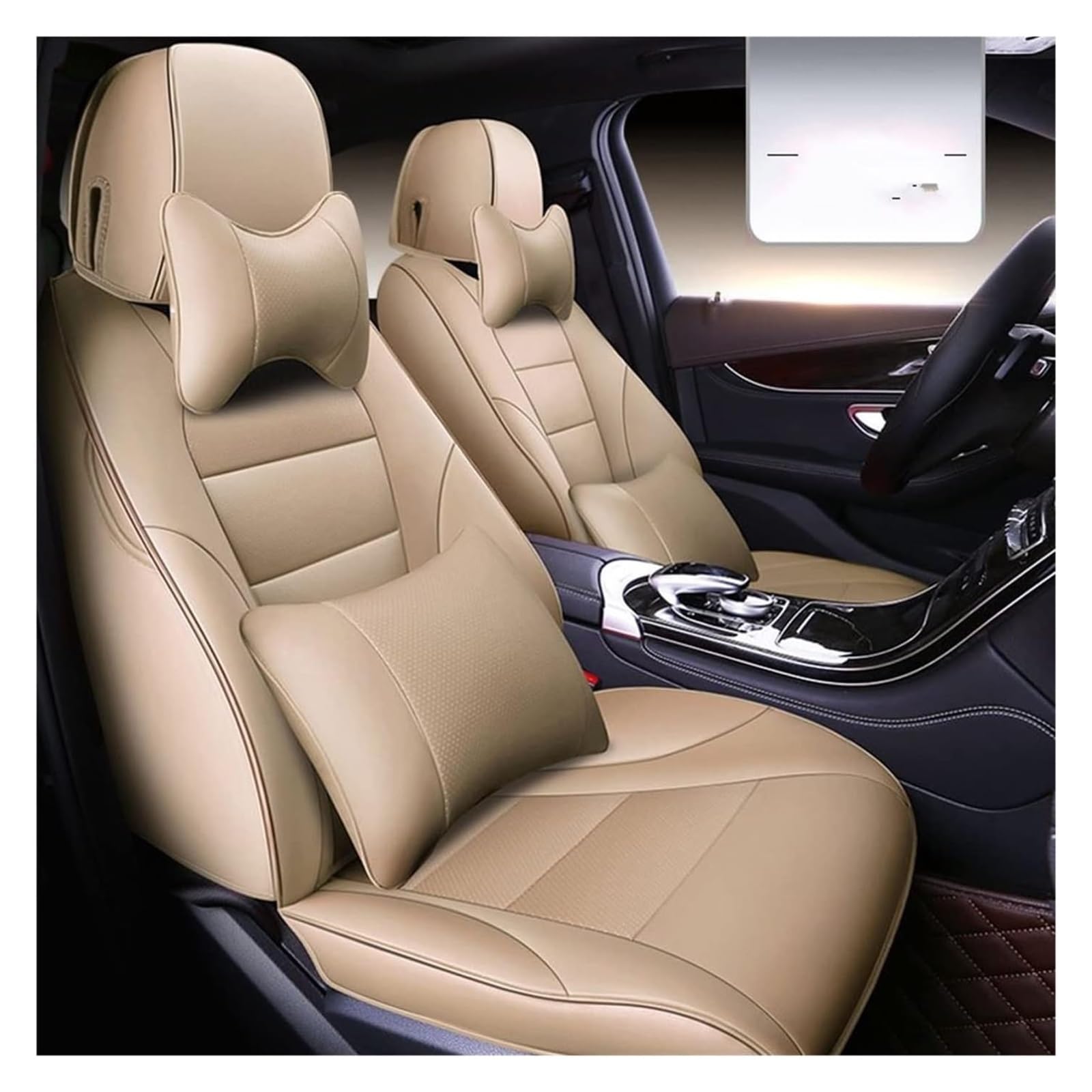 Seat Covers Tailored For Volvo S80 XC60 S60 C30 S90 C70 V60 V40 XC90 XC40 S40 XC Full Set Custom Car Seat Covers Cushions Protectors(12)