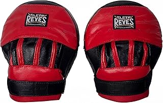 CLETO REYES Guantes de boxeo, almohadillas de boxeo, almohadillas de boxeo de entrenamiento llamativo, MMA, kickboxing, Muay Thai, cuero
