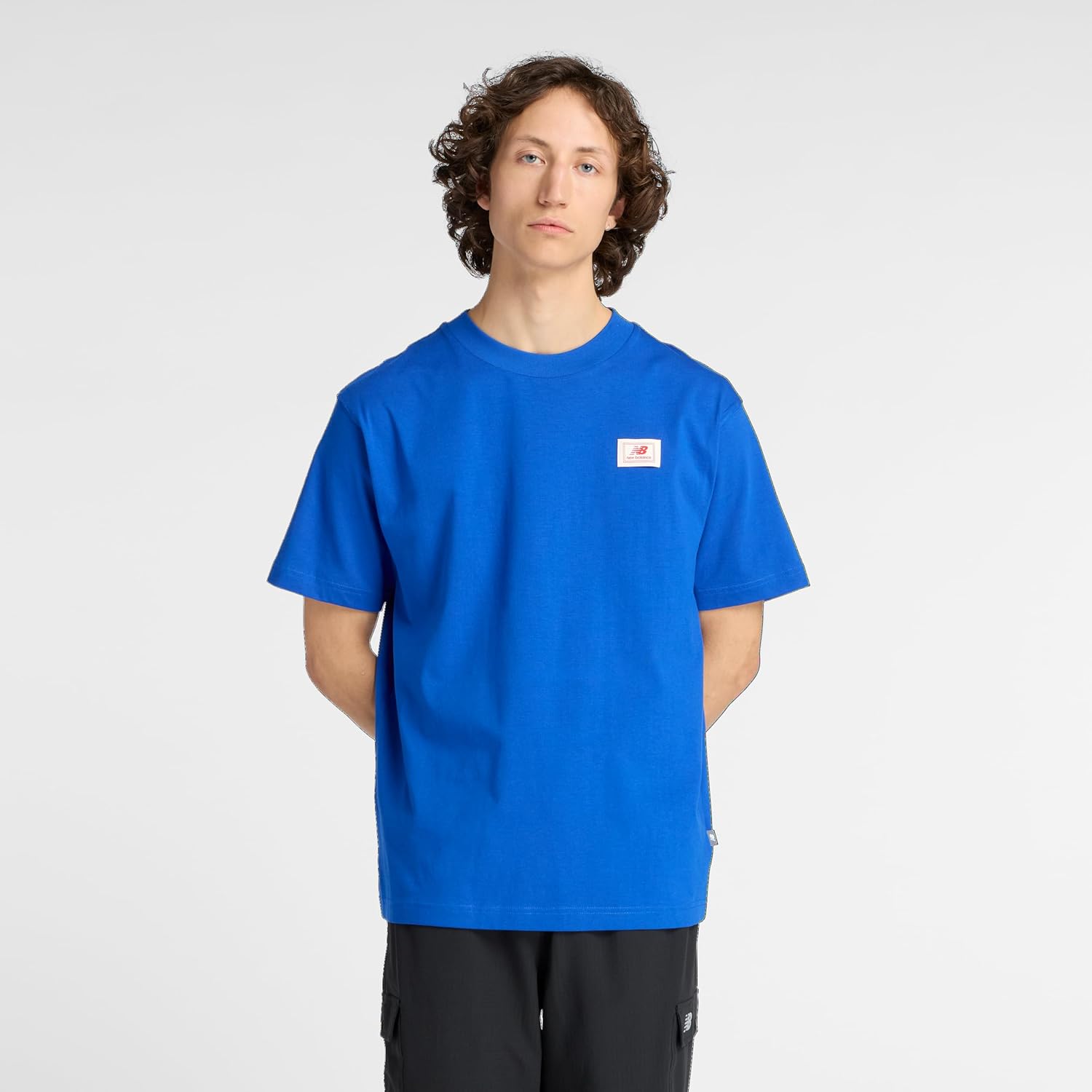 New Balance Mens Woven Label T-Shirt