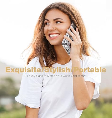 Miniatura 5 de SURITCH Funda mejorada para Samsung Galaxy S10 Plus, protector de pantalla antiarañazos integrado, protección de doble capa, protección completa a